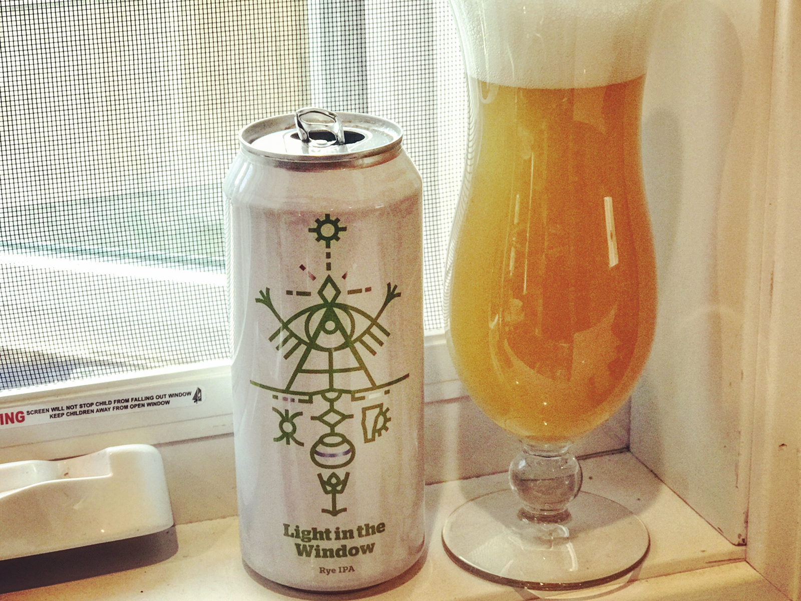 Burlington Beer Company Light in the Window Beers on Windowsills