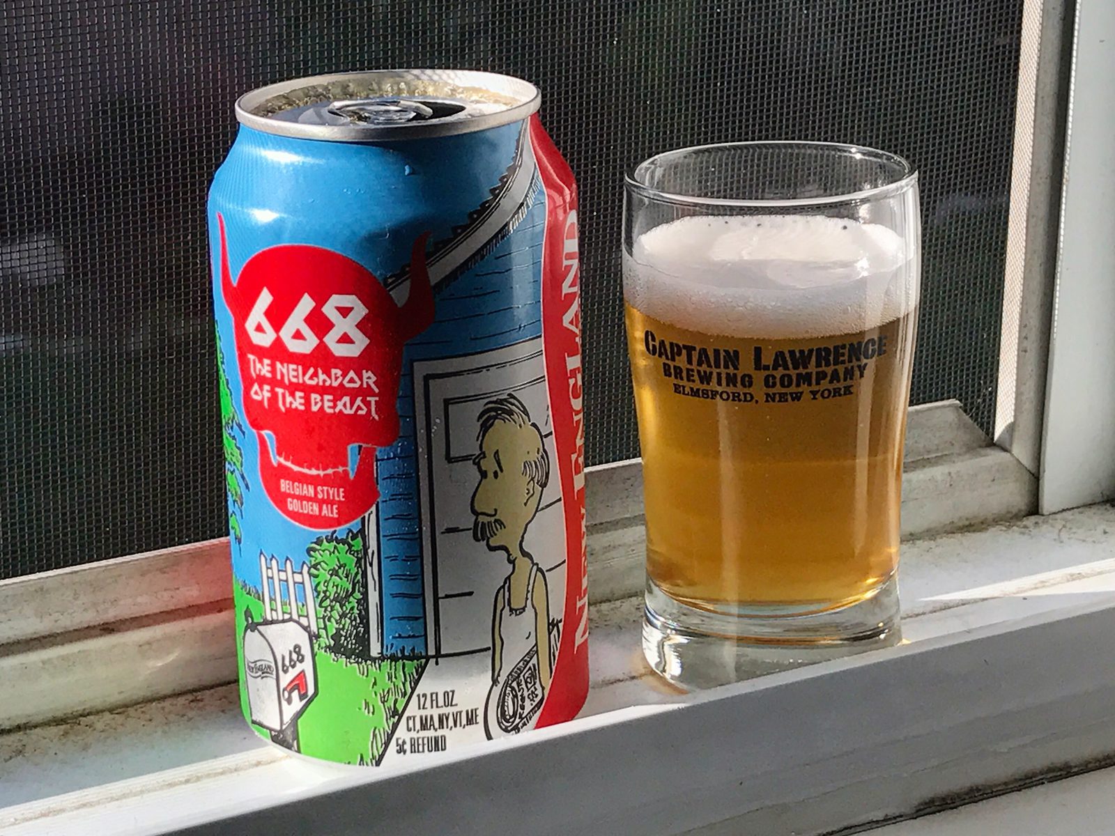 New England Brewing Company: 668 The Neighbor of the Beast
