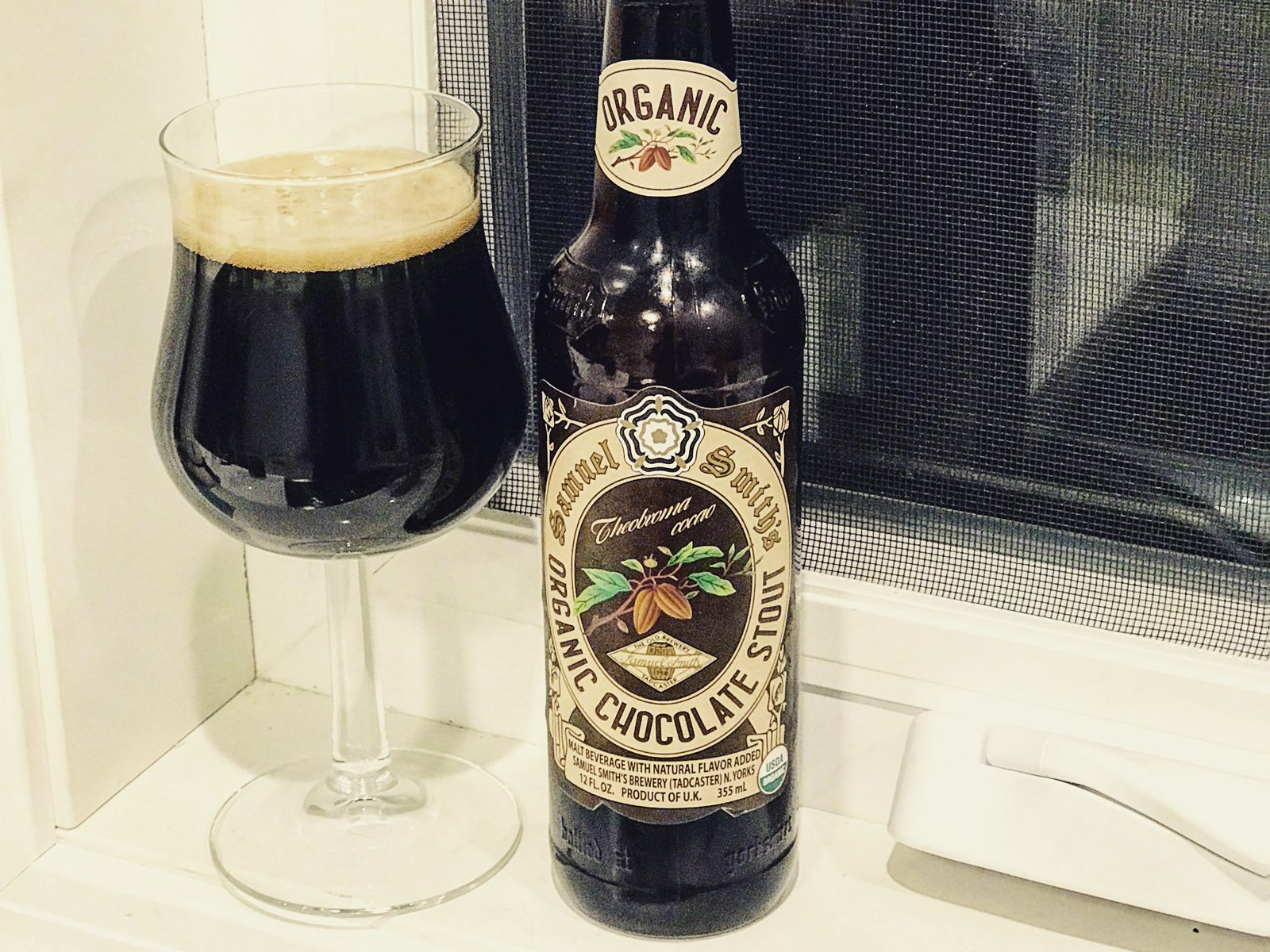 Samuel Smith's Old Brewery: Organic Chocolate Stout