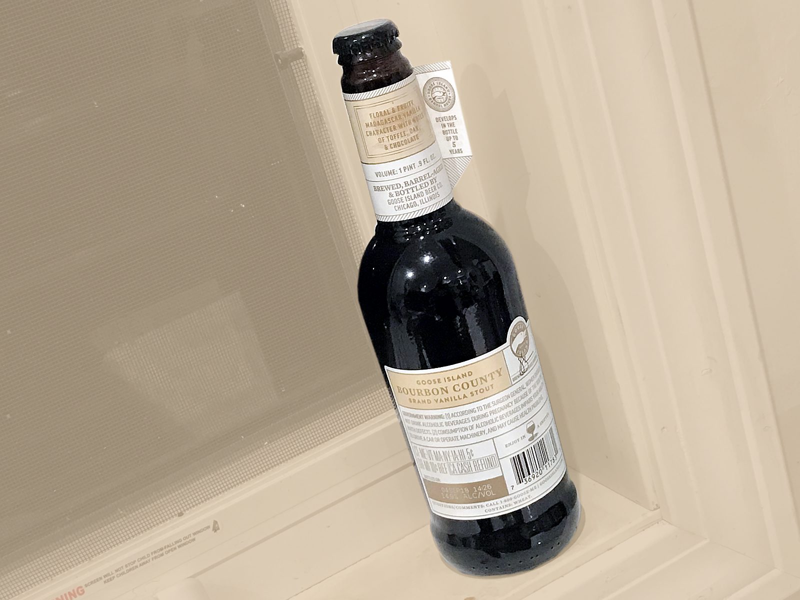 Goose Island Beer Company: 2018 Bourbon County Brand Vanilla Stout