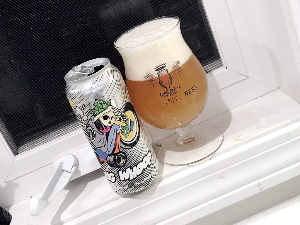 BAD SONS Beer Company Big Whoop Beers on Windowsills