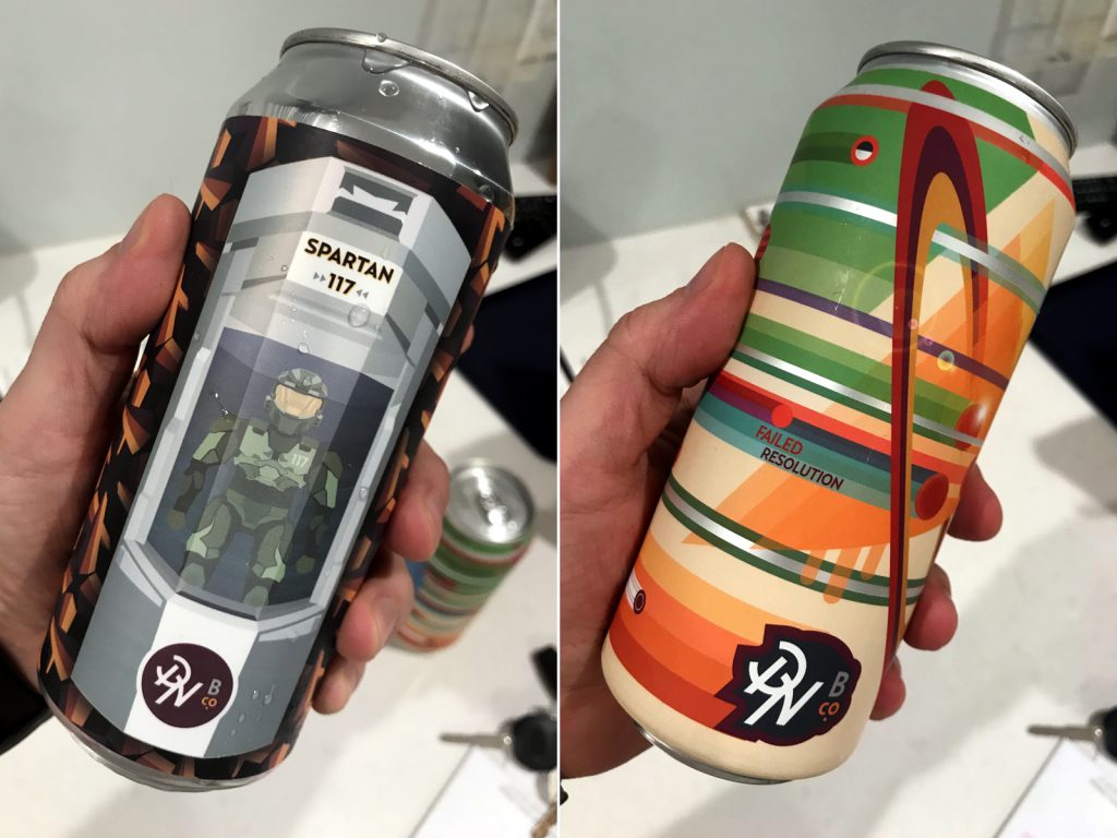 Double Nickel Brewing Cans