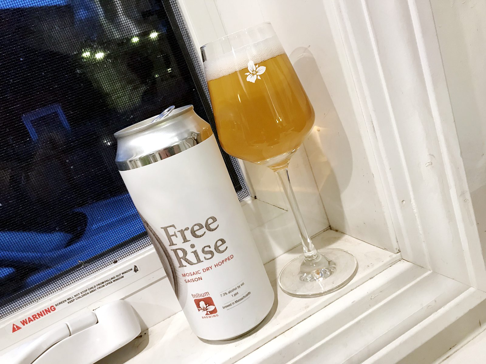 Trillium Brewing Company: Free Rise Dry-Hopped with Mosaic