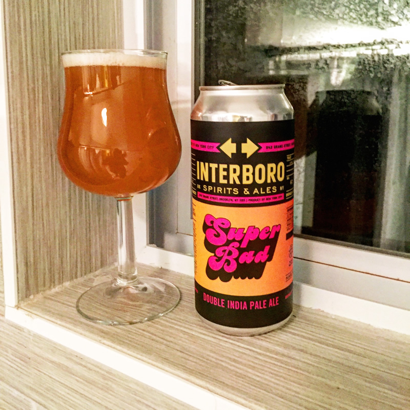images of beer – Interboro Spirits and Ales' Super Bad double IPA