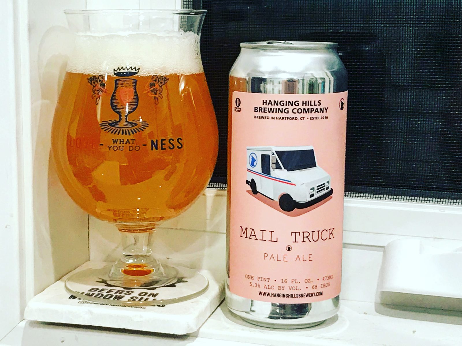 Hanging Hills Brewing Company: Mail Truck