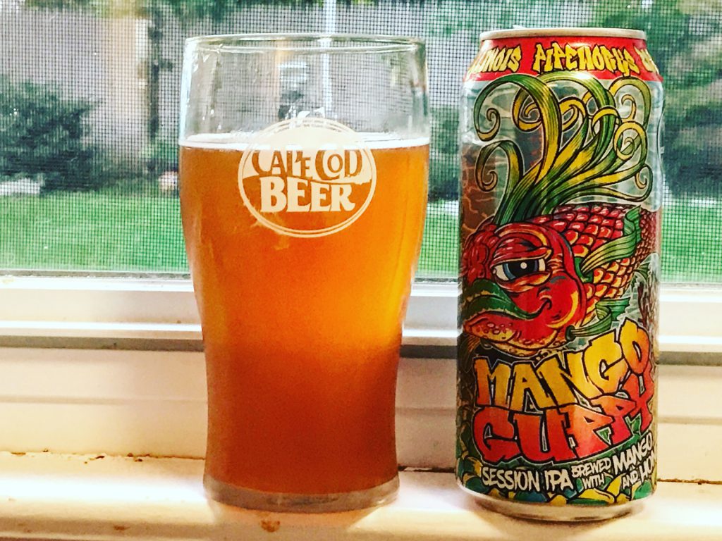 Pipeworks Brewing Company Mango Guppy Beers on Windowsills