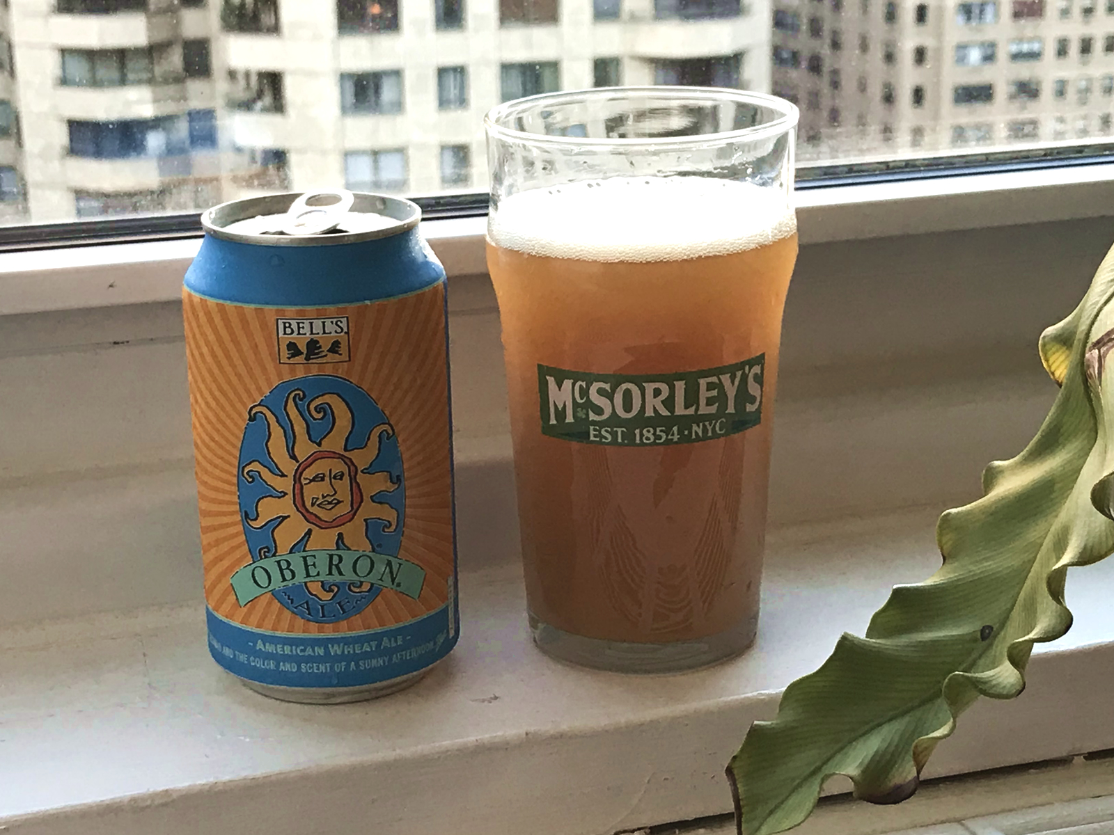 Bell’s Brewery Oberon Ale Beers on Windowsills