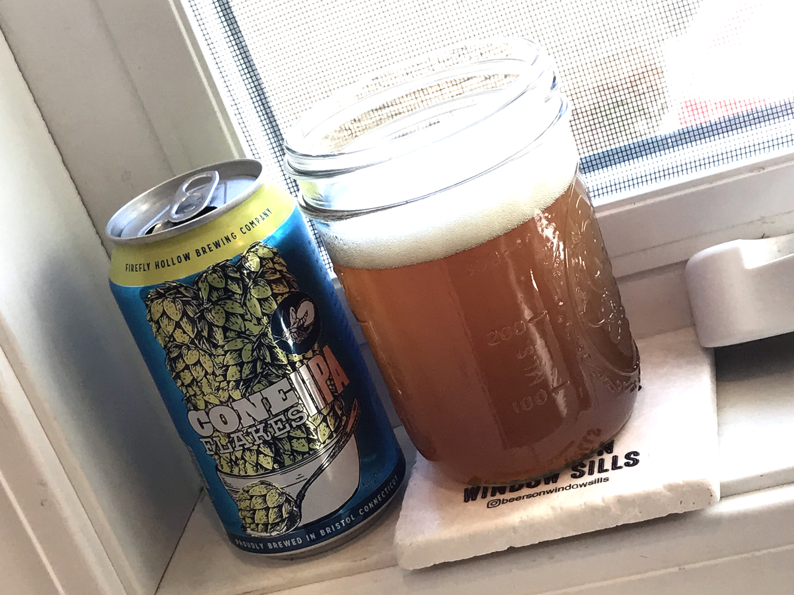 Firefly Hollow Brewing: Cone Flakes IIPA | Beers on Windowsills