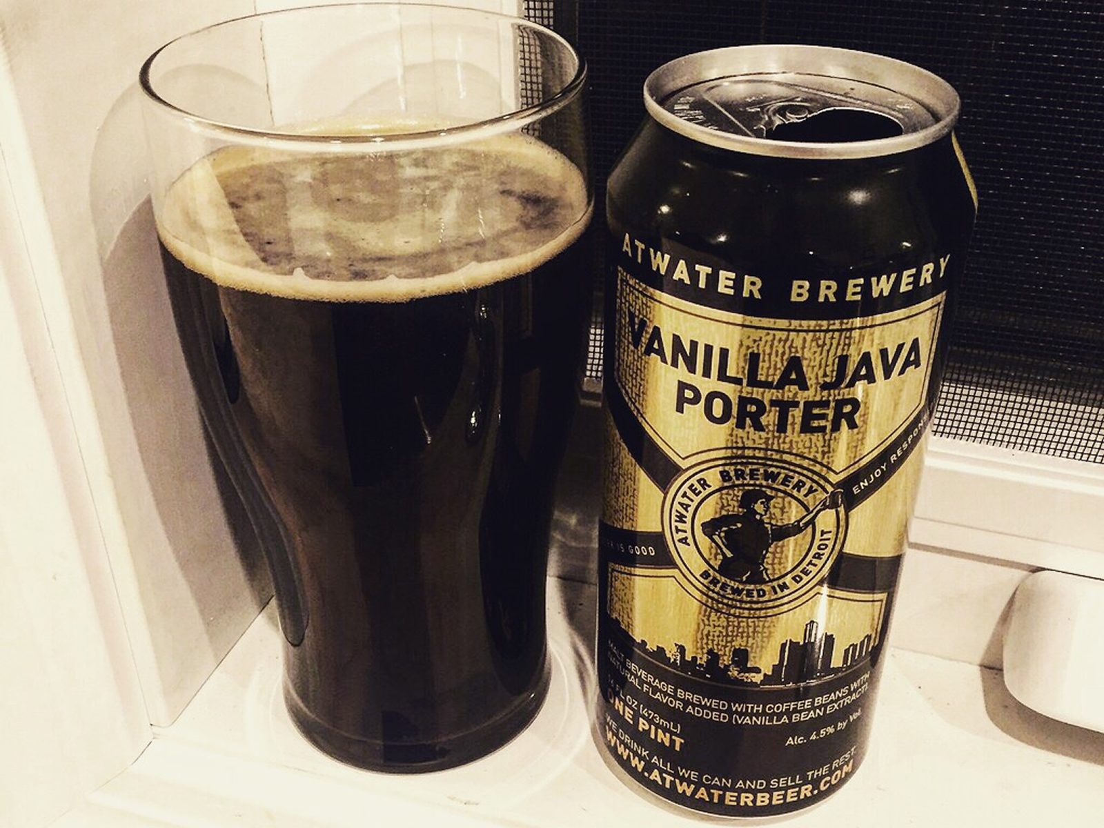 Atwater Brewery: Vanilla Java Porter
