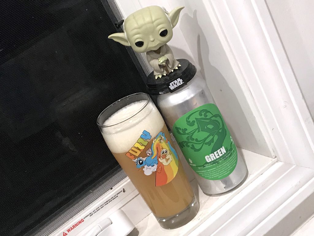 Tree House Brewing Company Green Beers on Windowsills