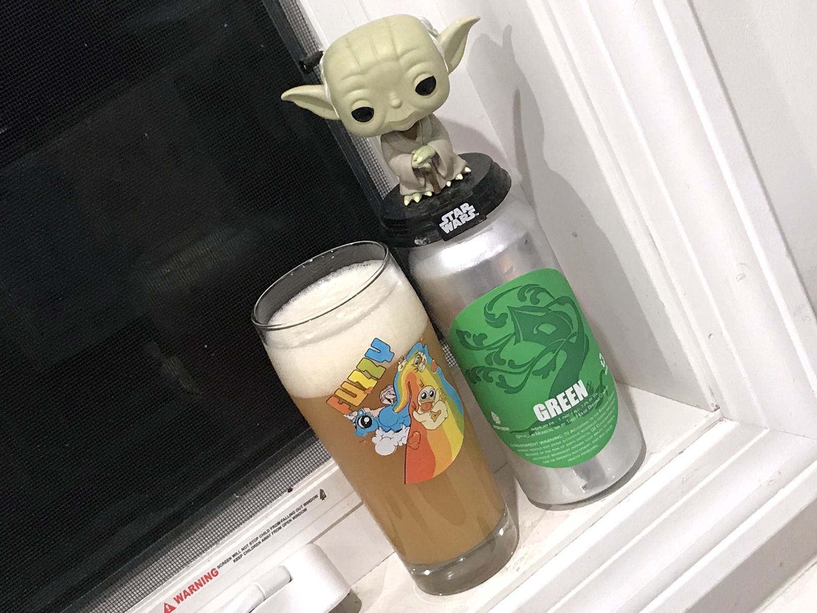 Tree House Brewing Company Green Beers on Windowsills
