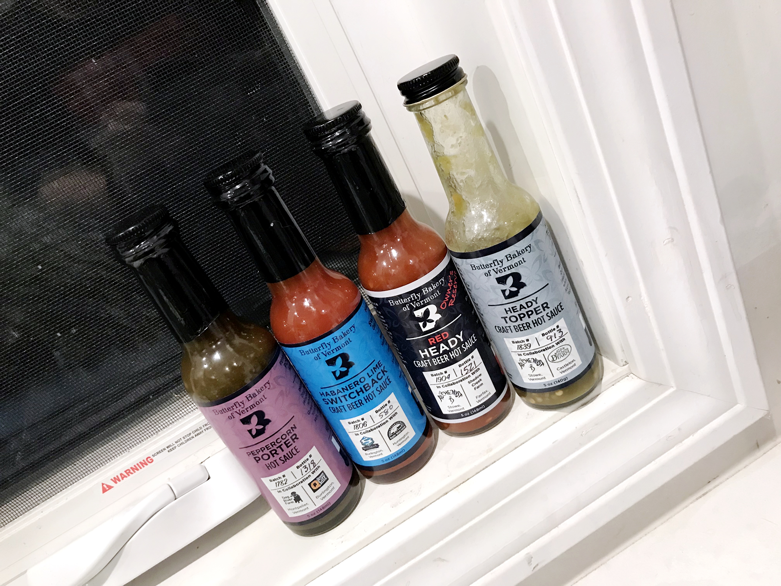 Butterfly Bakery Craft Beer Hot Sauces Beers on Windowsills
