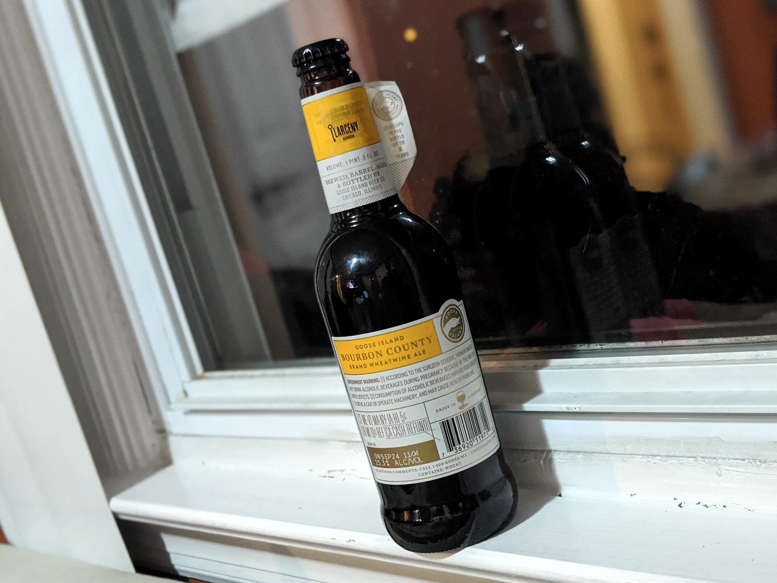 Goose Island Beer Company: 2019 Bourbon County Brand Wheatwine Ale